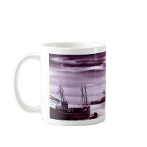 HARBOUR AT NIGHT mugs by ANGELHELEN HARBOUR AT NIGHT mugs