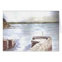 'Harbour Entrance' Card