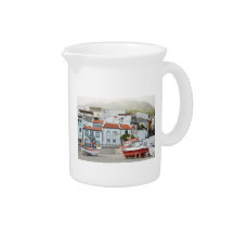 Harbour of Vila Franca do Campo Pitcher