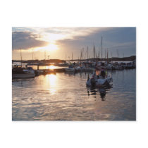Harbour sunset postcards by Junglegeorge Harbour sunset postcards