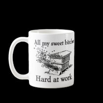 hard at work mugs