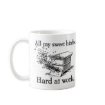 hard at work coffee mugs