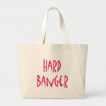 Hard Banger plain pink Bag
