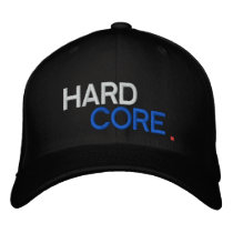 HARD CORE. EMBROIDERED HATS