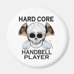 Hard Core Handbell Player Magnets