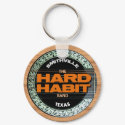 Hard Habit Logo Keychain by gloney Hard Habit Logo Keychain