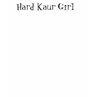 Hard Kaur Girl Tanktop by pinkpripri For my friend