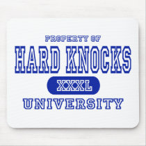 Hard Knocks University mousepads