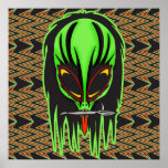 Hard Rock Alien Band Member Posters