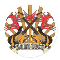Hard Rock Guitars stickers