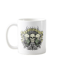 Hard Rock Skull and Guitars Mugs
