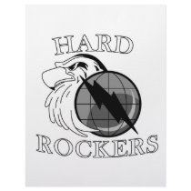 Hard Rockers logo Letterhead Design