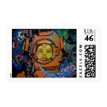 "Hard times for the Aquanaut" U.S. Postage