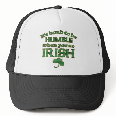 Buy this funny hard to be humble Irish joke on t-shirts and apparel for men,