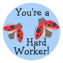 Hard Worker Reward Stickers - Ladybugs by kidsonly Hard Worker Reward Stickers - Ladybugs