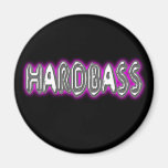 HARDBASS hard bass music magnets