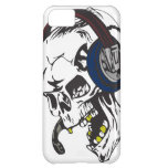 hardcore dee jay skull cover for iPhone 5C