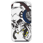 hardcore dee jay skull iPhone 5 cover