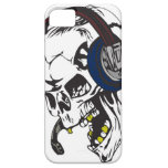 hardcore dee jay skull iPhone 5 covers