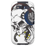 hardcore dee jay skull samsung galaxy s3 cases