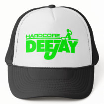 hardstyle, hardcore, old, skool, shirts, tshirts, deejay, club, wear, rave, smiley, merchandise, dance, defqon, qlimax, party, headhunterz, zany, showtek, hard, bass, jump, style, music, gas, mask, gabba, gabber, Trucker Hat with custom graphic design