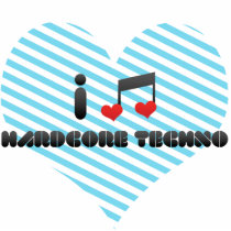 Hardcore Techno fan Photo Sculpture