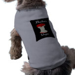 Hardcore Vegan Apple Design Dog Shirt