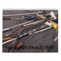 Hardcourt Bicycle Polo - Customized Calendars
