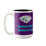 Hardest Metal Known To Man  purple mugs
