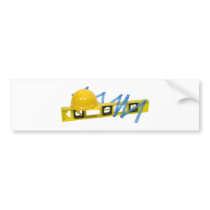 HardHatLevelConstruction062509 bumper stickers by ShroudedLake HardHatLevelConstruction062509 bumper stickers
