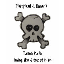 hardhead, Hardhead & Boner's, Tattoo Parlor t-shirts
