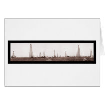 Hardin, TX Oil Wells Photo 1919 cards