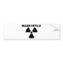 hardstyle active bumper sticker