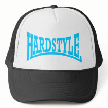 hardstyle, hardcore, old, skool, t-shirts, tshirts, deejay, club, wear, rave, smiley, merchandise, dance, defqon, qlimax, party, headhunterz, zany, showtek, hard, bass, jump, style, music, gas, mask, gabba, gabber, Trucker Hat with custom graphic design