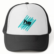 hardstyle, hardcore, old, skool, t-shirts, tshirts, deejay, club, wear, rave, smiley, merchandise, dance, defqon, qlimax, party, headhunterz, zany, showtek, hard, bass, jump, style, music, gas, mask, gabba, gabber, Trucker Hat with custom graphic design