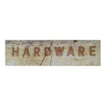 "Hardware" Rustic Photography Poster posters by time2see "Hardware" Rustic Photography Poster posters