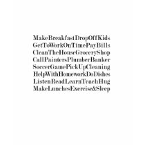 Hardworking Mom t-shirts