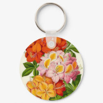 "Hardy Azaleas" by Sir Joseph Paxton keychains by botanicalblooms "Hardy Azaleas" by Sir Joseph Paxton keychains