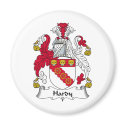 Hardy Family Crest magnets by coatsofarms Hardy Family Crest magnets