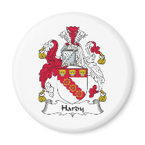 Hardy Family Crest magnets