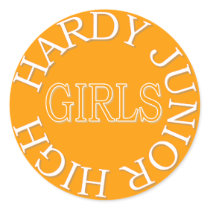 HARDY JR HIGH GIRLS stickers by mr_bill2 HARDY JR HIGH GIRLS stickers