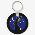 Hare at Twilight keychains by WildWitch Hare at Twilight keychains