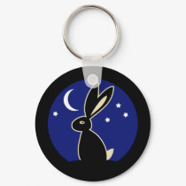 Hare at Twilight keychains by WildWitch Hare at Twilight keychains