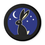 Hare at Twilight magnets
