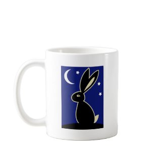 Hare at Twilight mug