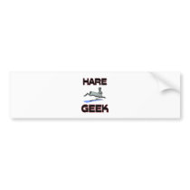 Hare Geek bumper stickers