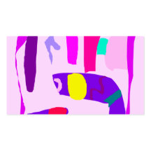 Hare Pink Running Yesterday Cider November Business Card