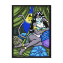 Harem Cat Postcard by artvixn Harem Cat Postcard