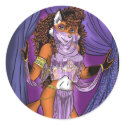 Harem Fox Sticker by artvixn Harem Fox Sticker