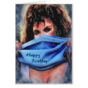 Harem Girl Birthday Card by sruhs Harem Girl Birthday Card